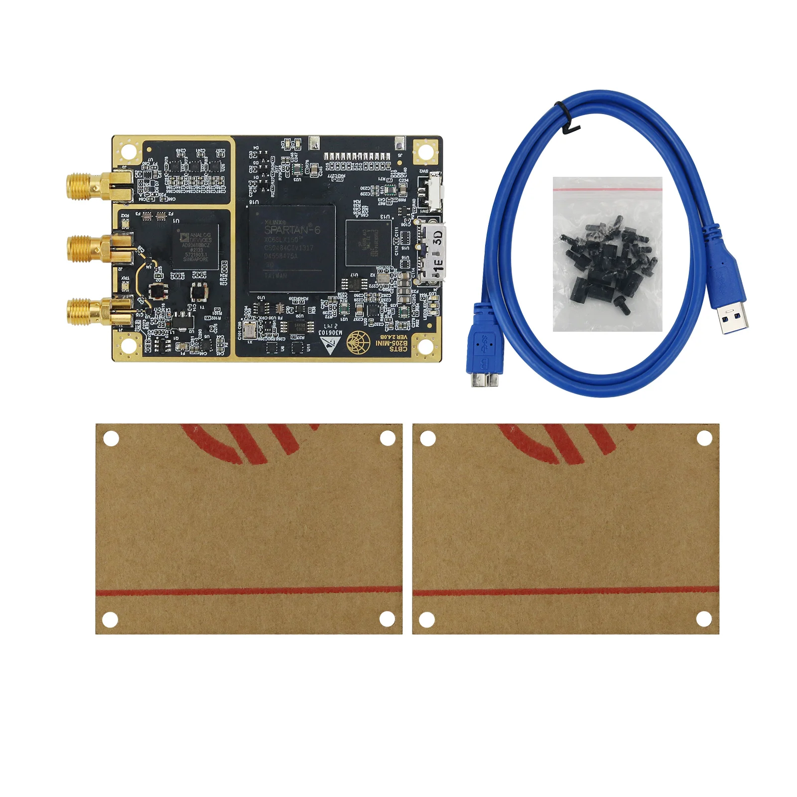 【HOT】Upgraded B205-MINI 70MHz-6GHz SDR Radio Board Software Defined Radio Compatible with USRP B205-MINI