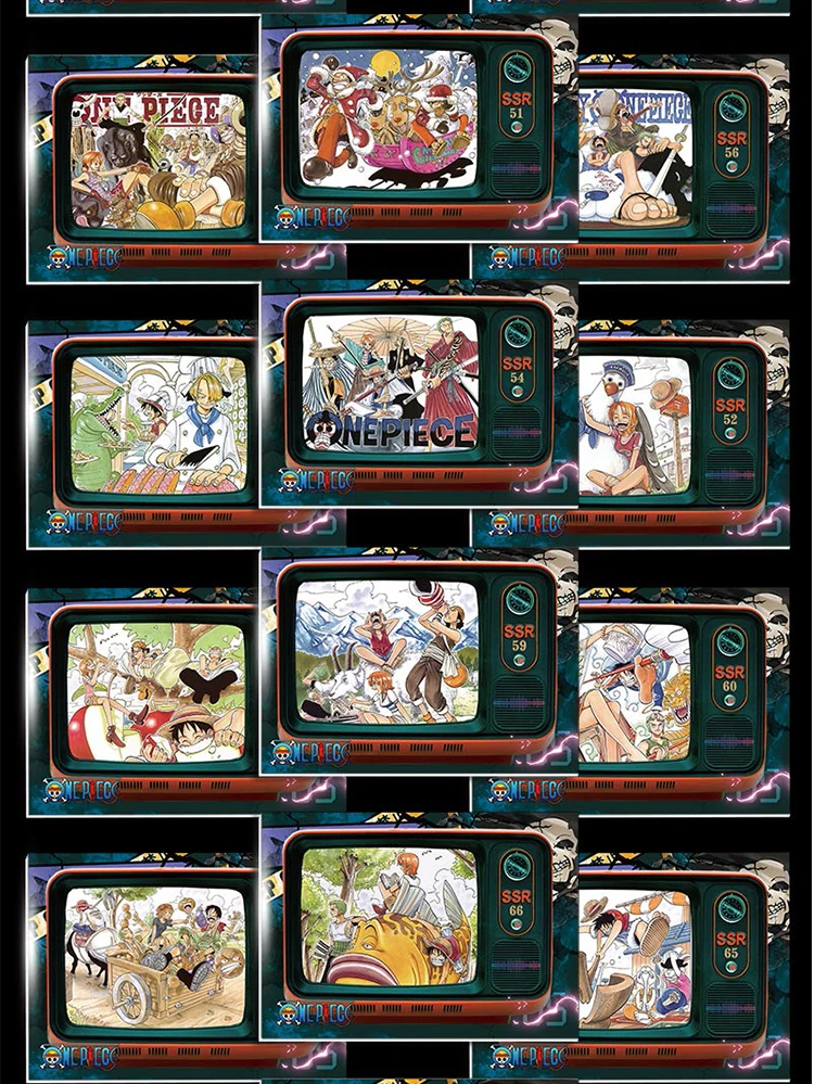 One Piece Cards YueKA Decisive Battle Valley of God Anime Luffy Zoro Nami Chopper Franky YR MR Collections Card Kids Toy Gift