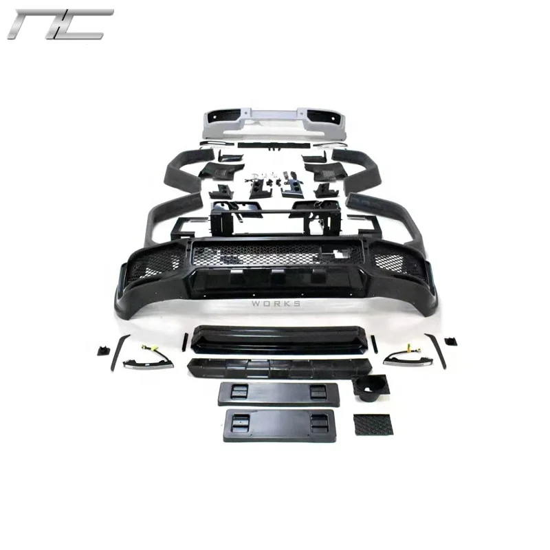 popular products 2021 bumper car body kit for mercedes G-class w463 G63 G65 upgrade to w463A/w464 for barbus type