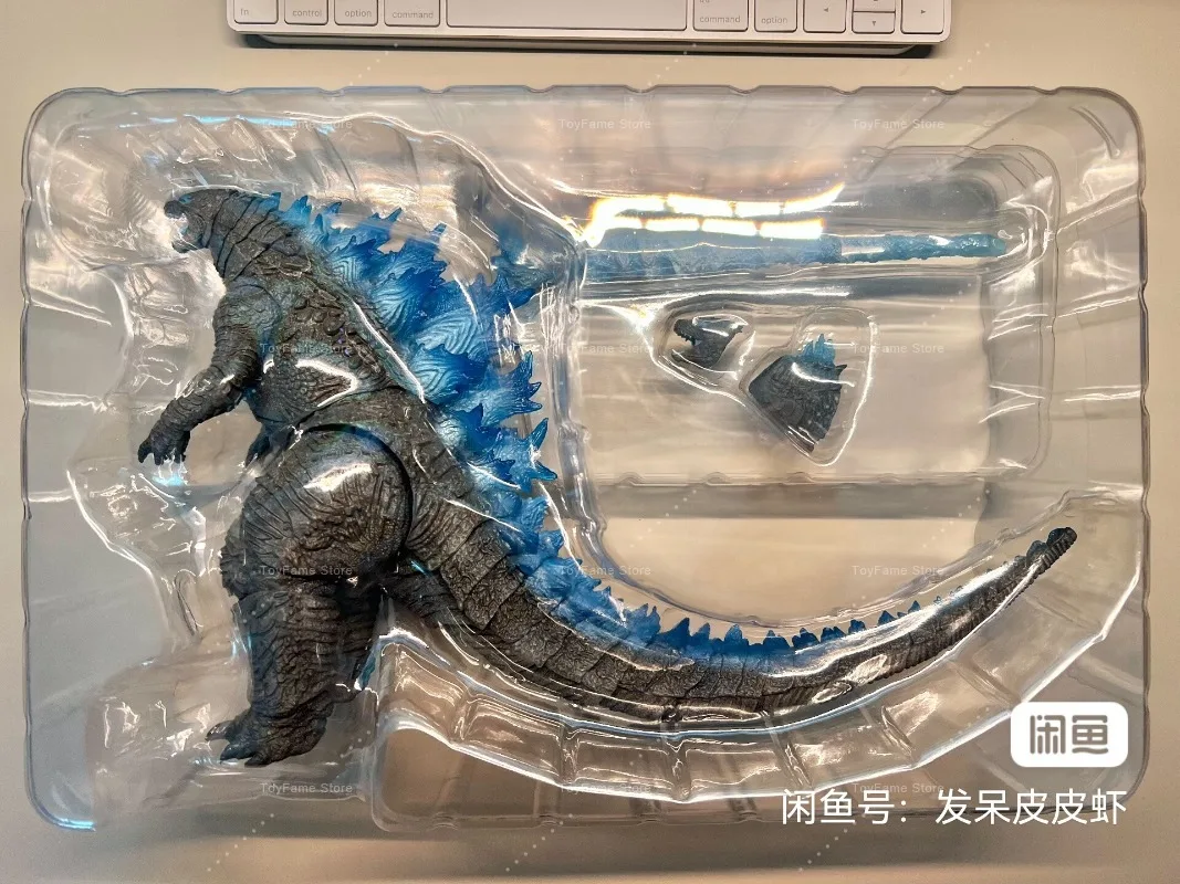 In Stock HIYA Godzilla Blue Transparent King of Monsters Godzilla Vs. Kong Action Figure Model Collection Gift