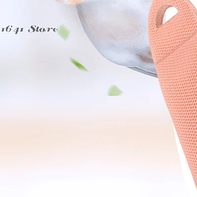 1x Exfoliating Shower Glove With Colorful Honeycomb Weave And TPU High Elasticity Antibacterial Material Gentle Safe And Durable