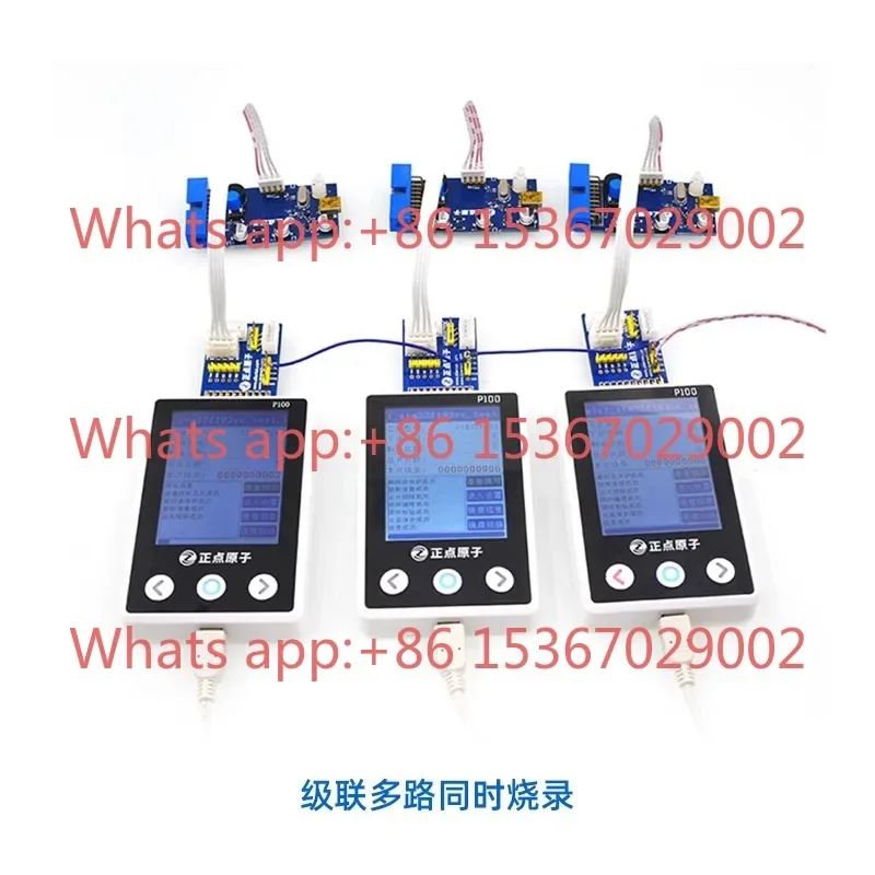 P100 Offline Downloader STM32 STM8 N76E GD32 Offline Programming Burn
