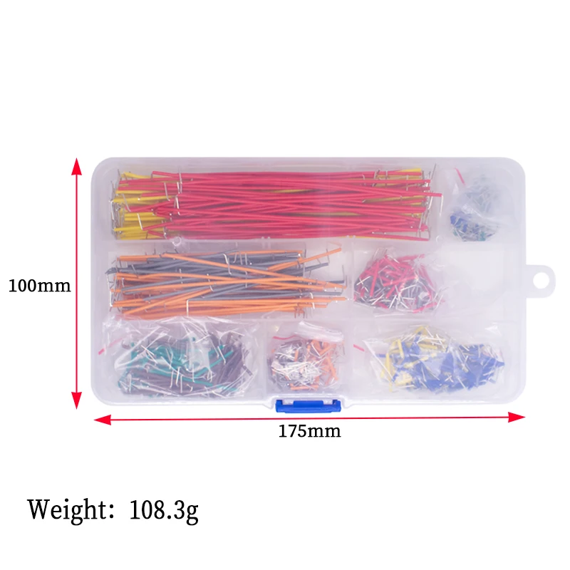 350PCS 560PCS 840PCS  Preformed Breadboard Jumper Wire Kit 14 Lengths Assorted for Breadboard Prototyping Circuits