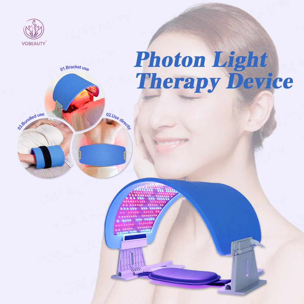 

Factory Led Facial Mask 7 Colors Pdt Facial Home Use Face Led Light Therapy Machine