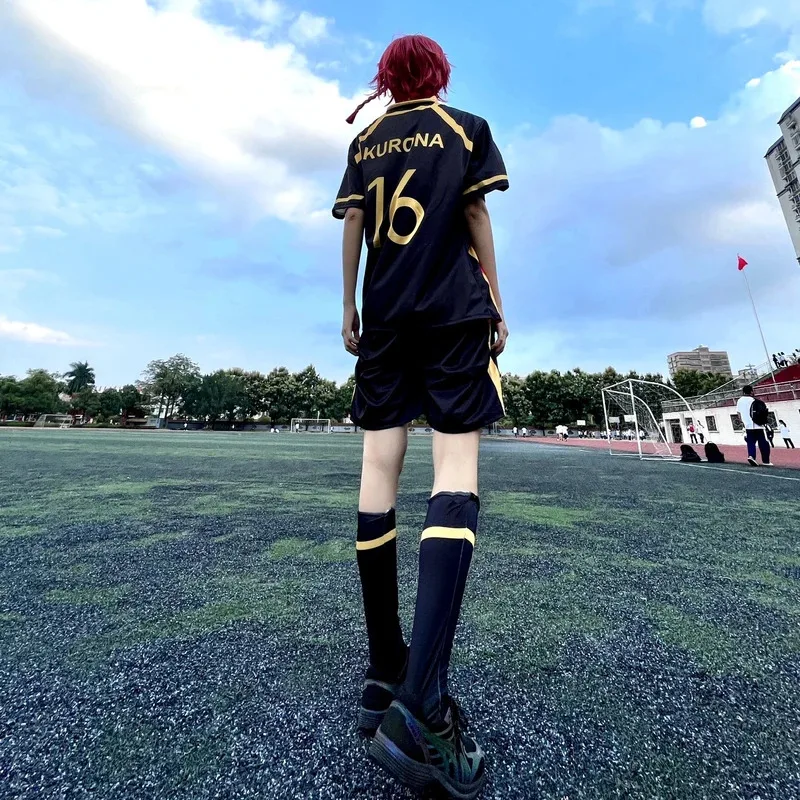 CyAnime الأزرق قفل تأثيري Kaiser Ness Isagi Reo Nagi Sae Shidou تأثيري حلي جيرسي ملابس رياضية البدلة كرة القدم زي كرة القدم