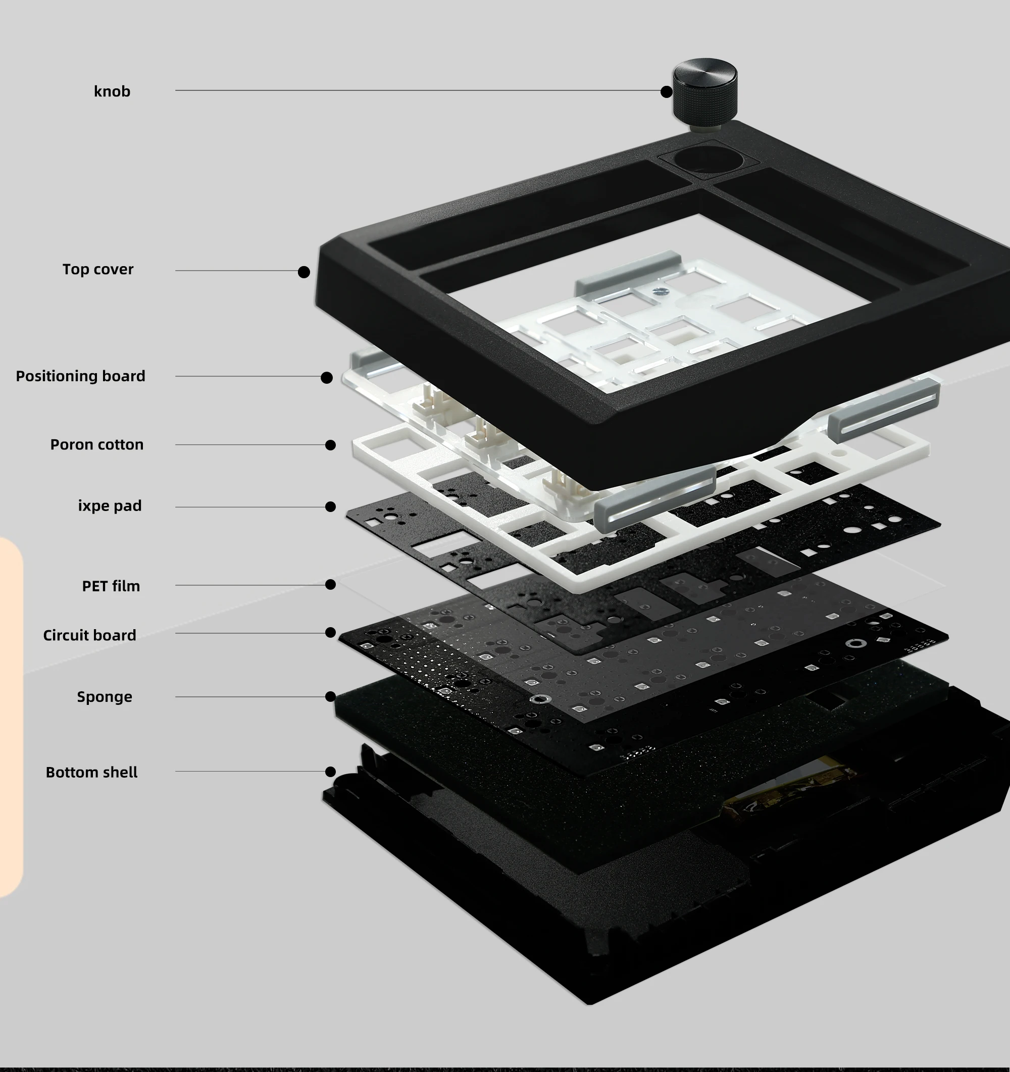 Imagem -02 - Bluetooth 5.0 Qmk Via Number Pad 2.4ghz Wired Rgb Hot Swappable Numpad Programável para Win e Mac Zuoya-gmk26