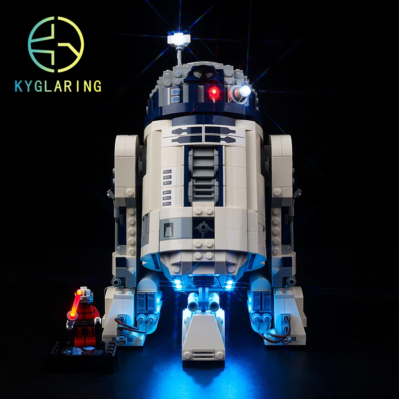 

Kyglaring Led Lighting Kit For 75379 R2-D2 Decorative Lamp DIY Toy Set (Only Led Light Kit)