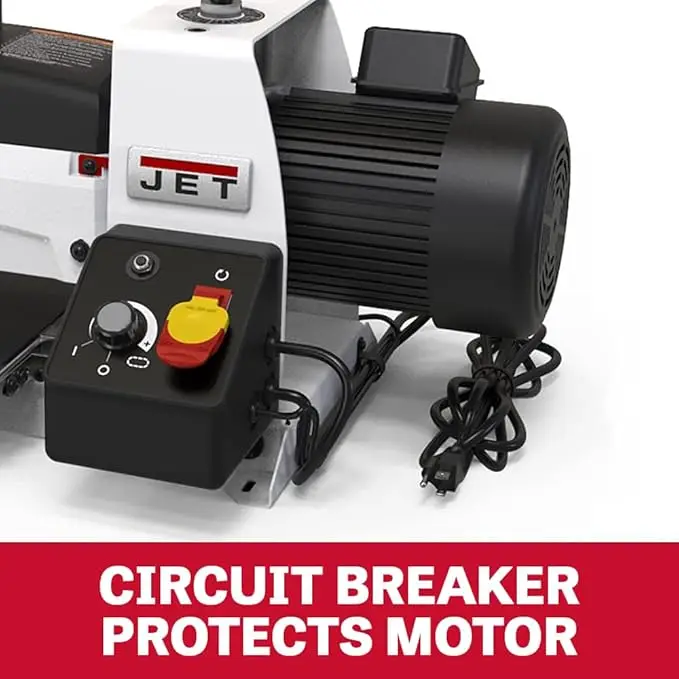 NOVA Lixadeira de tambor de bancada de 10 polegadas, 10 FPM, 1 HP, 1Ph 115V (JWDS-1020)