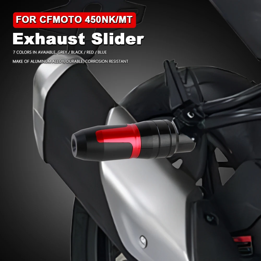 

Exhaust Slider Aluminum Falling Protection for CFMoto 450MT CF Moto 450 MT NK 450NK MT450 Accessories 2024 Crash Protectors