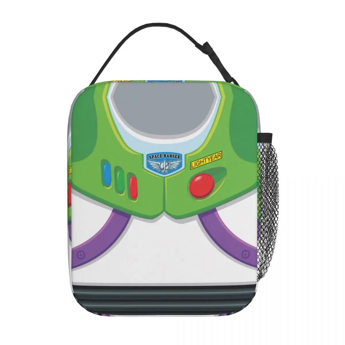 Custom Toy Story Buzz Ranger Suit Portable Lunch Boxes Women Leakproof Cooler Thermal Food Insulated Lunch Bag Office Work