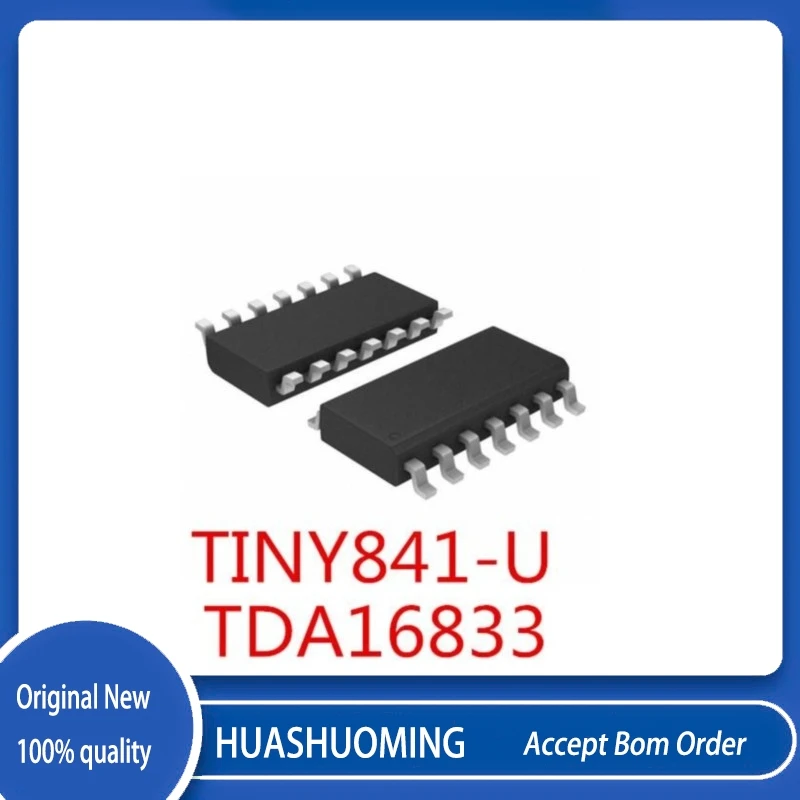 

5 шт./лот TDA16833 TDA16833G TINY841-U ATTINY841-SSU ATTINY841 SOP14