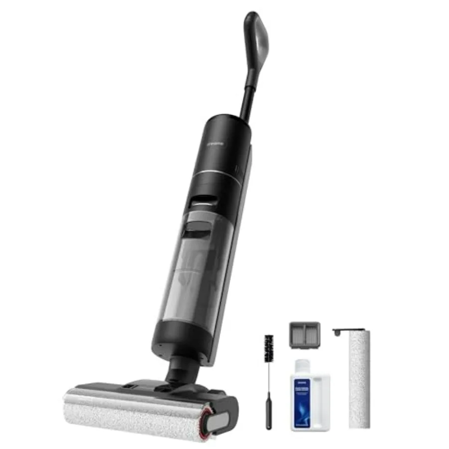 DREAME H12 PRO Vacuum Mop Wet Dry Vacuum Cleaner for Hard Floor Vacuum and Mop at The Same Time for Wet Dry Messes Auto Self-Cl