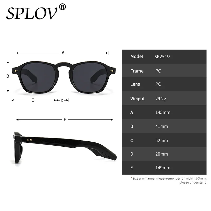 Fashion Ins Popular Square Women Rivets Sunglasses Driving Shades UV400 Retro Gradient Brand DesignerMen Trending Sun Glasses