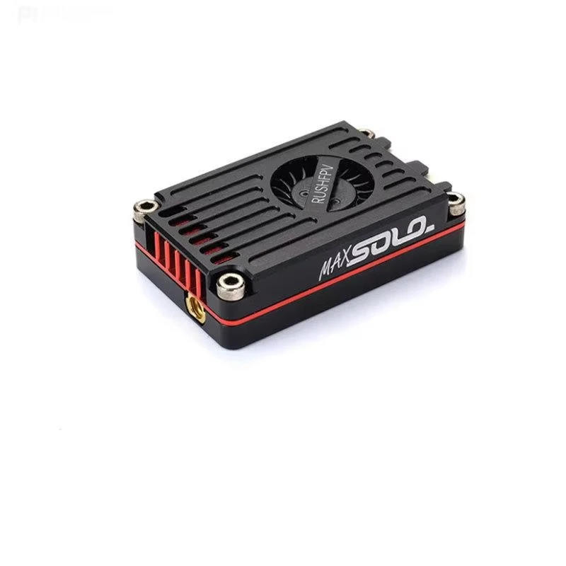 RushFPV Rush Max Solo 5.8GHz 2.5W VTX 48CH/37CH CNC Shell Plastic & Metal DC 7-36V Input