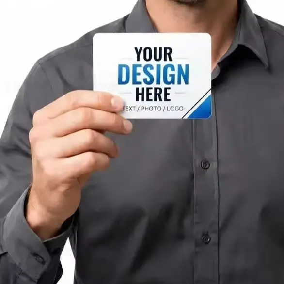 Custom Logo Color Double-Sided Small Business Card Thank You Card Gift Card 300gmg Paper 9x5.4cm