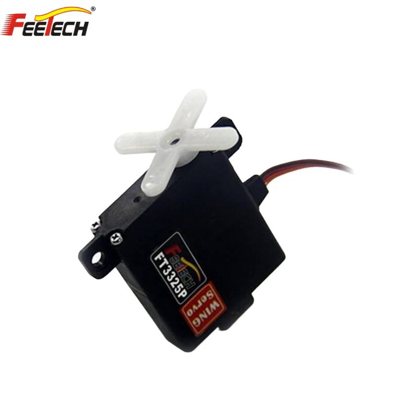Feetech Wing Servo digitale Metal Gear RC Drone Aliante 6V 6kg 7kg Micro dimensioni per elicotteri e barche FT3325P FT3325M Motori
