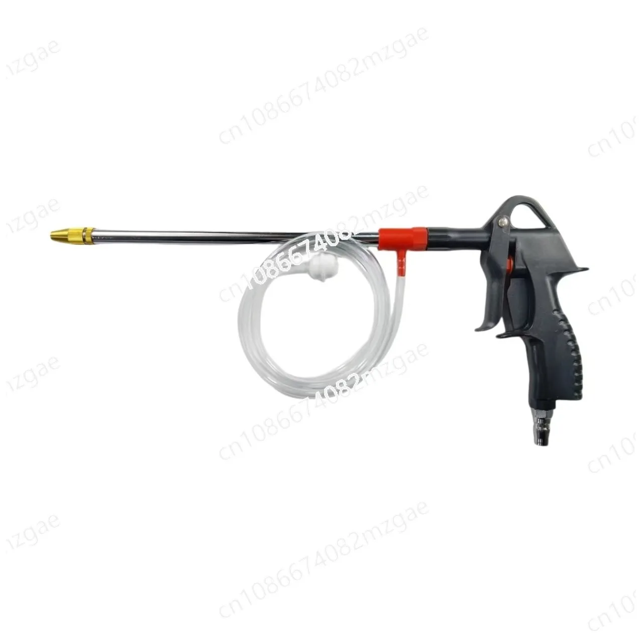 Oil passage cleaning gun Water-gas dual-purpose high pressure pneumatic engine Engine oil-water-gas dual-purpose cleaning gun