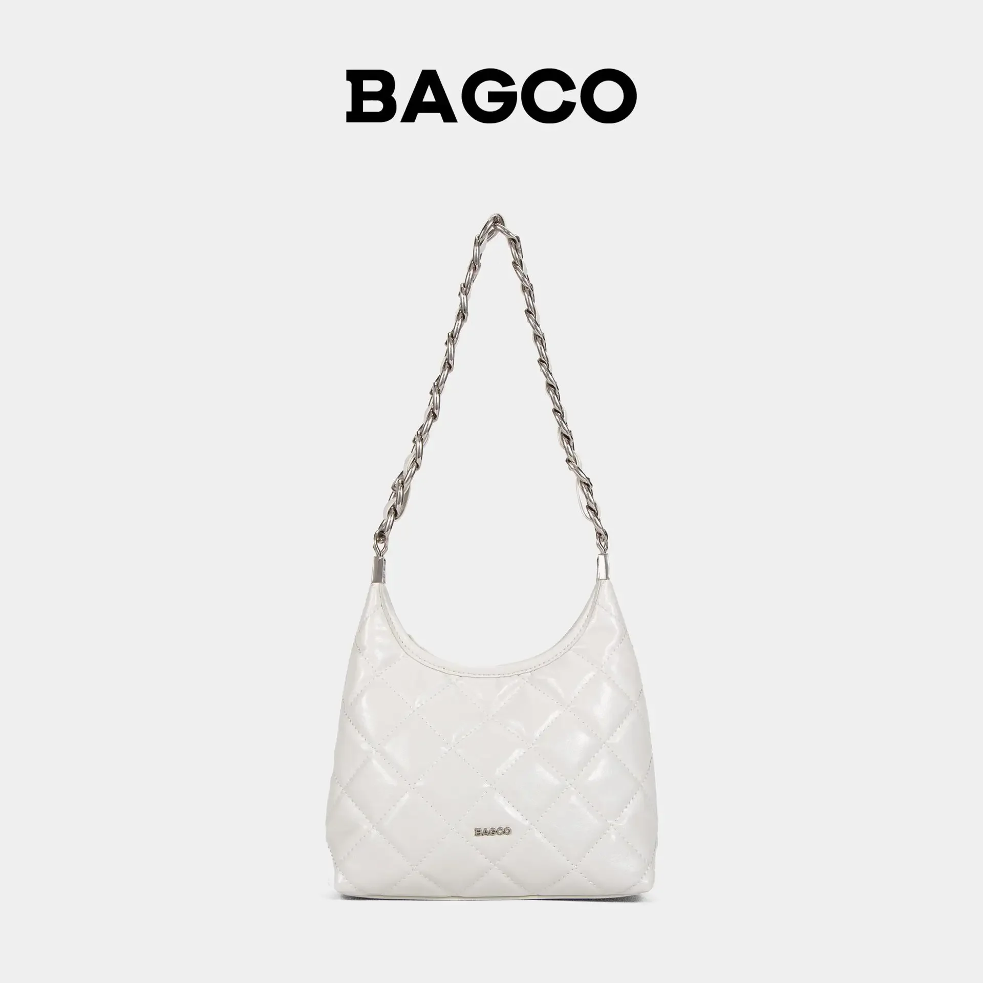 

BAGCO | Простая легкая роскошная универсальная сумка через плечо большой вместимости с ромбовидным узором