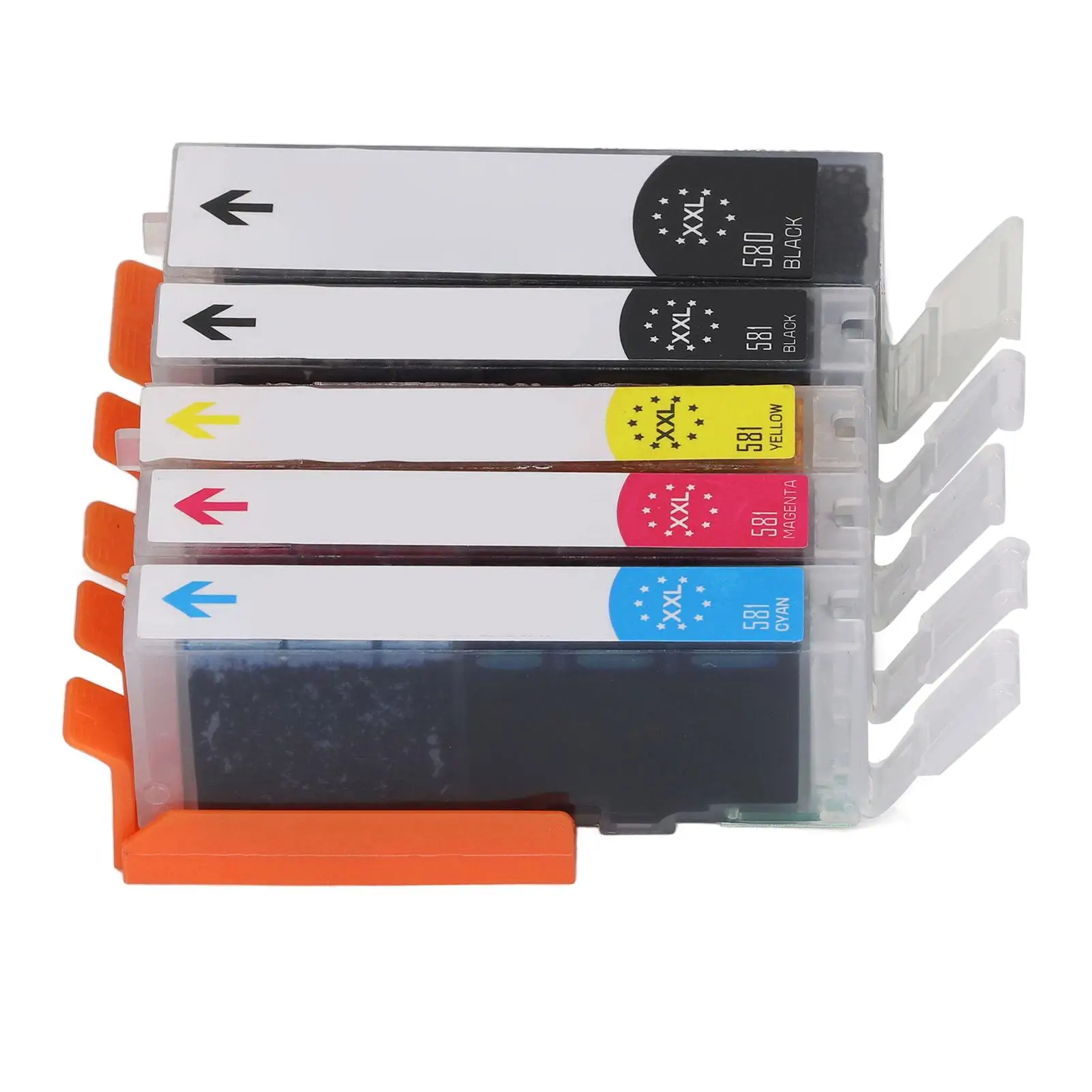 5 Color Ink Cartridge Kit for TS9550/TS8252   Fade Resistant & Lightweight, Ensures Fluent Printing