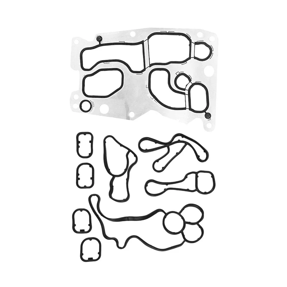

1set For Bmw Car Oil Filter Housing Gaskets Cooler & Heat Exchanger N47n N47s N57n N57s Oil Filter Housing Gasket Car Accessorie