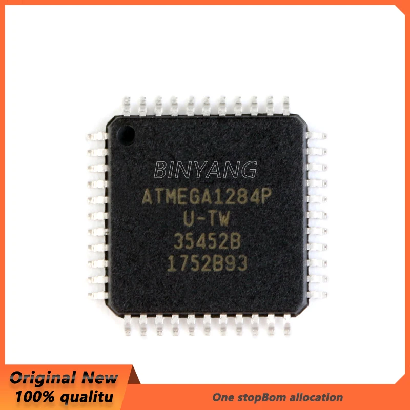 ATMEGA1284P-AU TQFP-44 ATMEGA1284P Microcontroller Chip IC Integrated Circuit Brand New Original