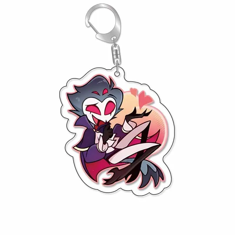 Cute Version Anime Hazbin Hotel Charlie Morningstar Princess Cartoon Acrylic Desk Decoration Figure Display Souvenir Girl Gift