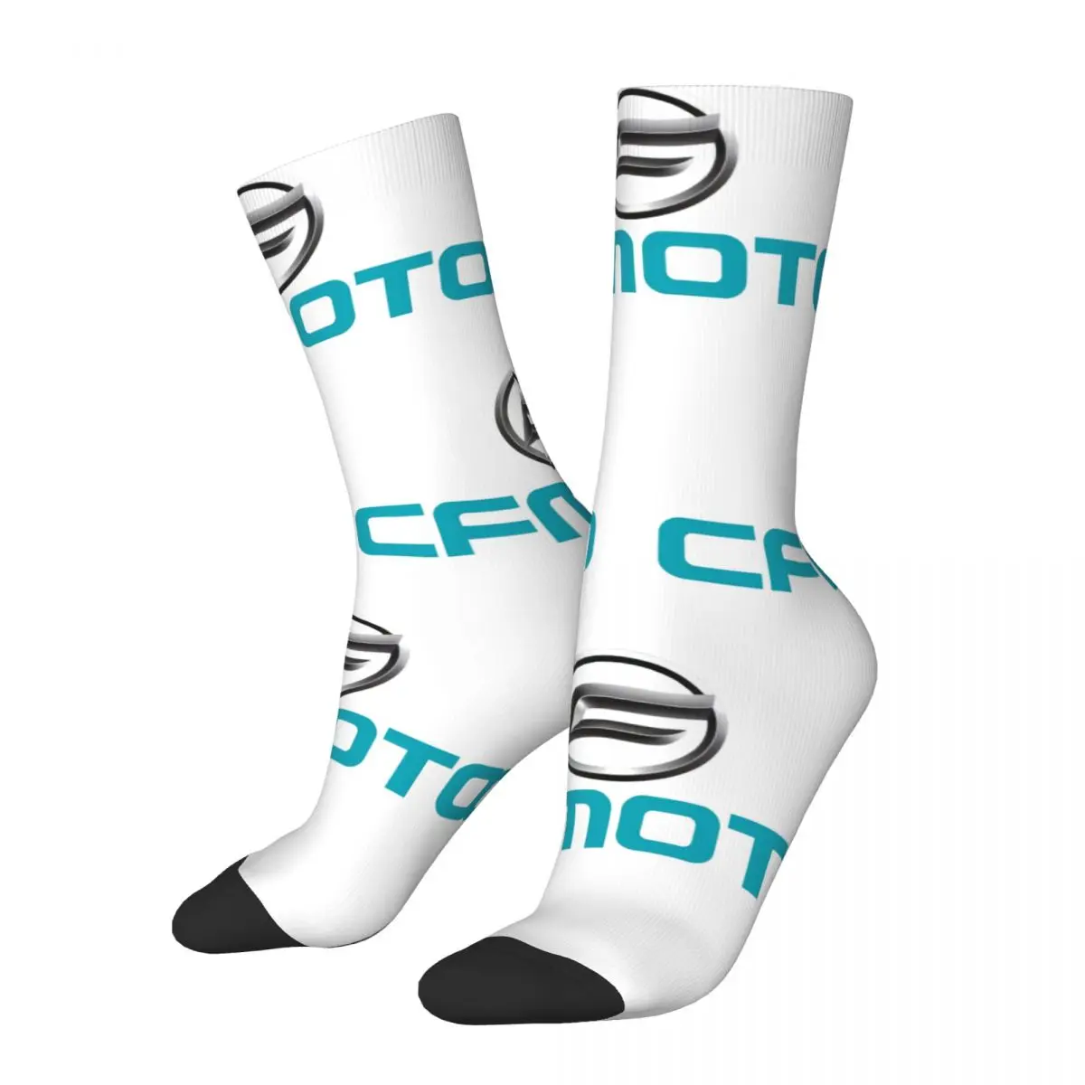 

CF Moto Motorcycle Socks All Season Long Socks Accessories for Man's Woman's Gifts