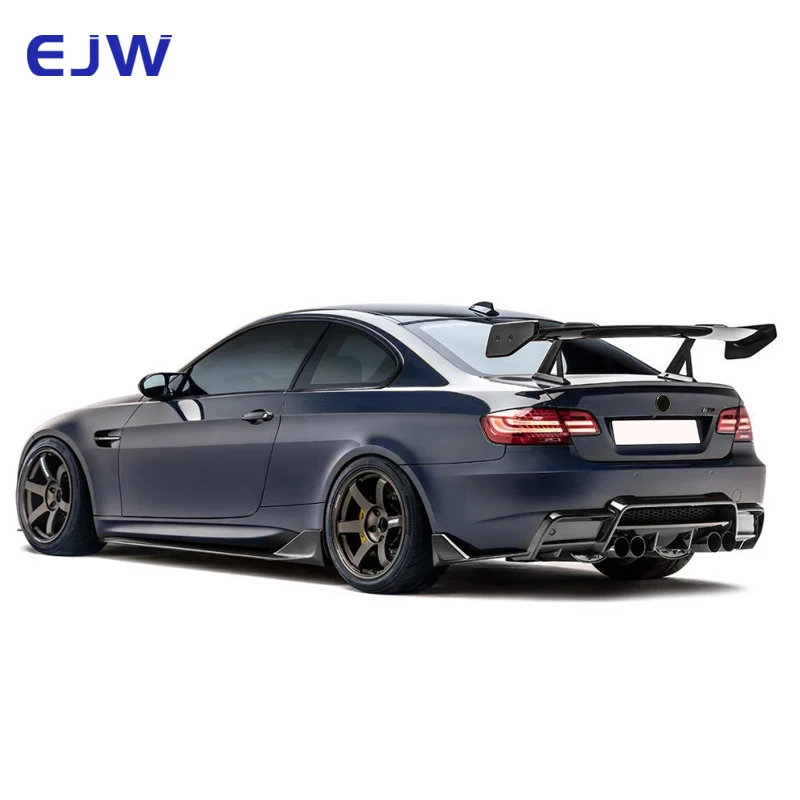 

Для BMW E92 M3 специальное заднее крыло из углеродного волокна, высококачественный специальный высокий кронштейн, спойлер багажника из углеродного волокна 09-13