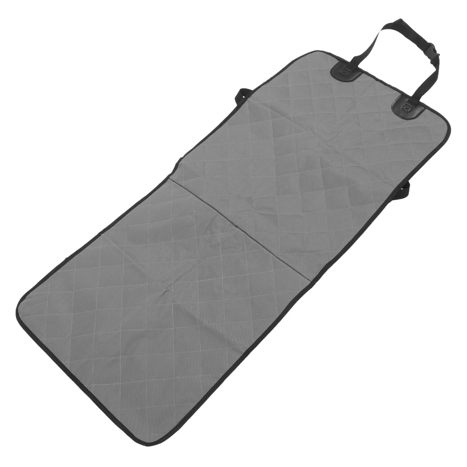 

Car Seat Cover For Dog Grey Oxford Cloth Waterproof Universal Design Compact Size Easy to Carry Use Pet Car Seat Pad