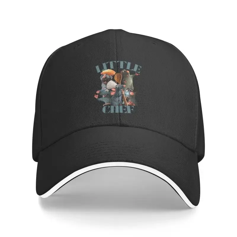 Punk Unisex Ratatouille Little Chef Remy Collage Baseball Cap Adult Disney Adjustable Dad Hat for Men Women Sun Protection