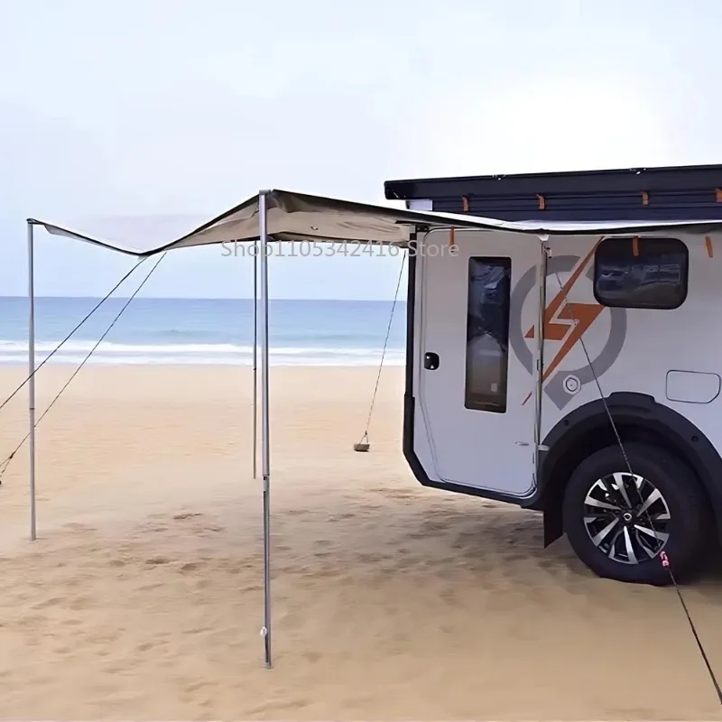 270 Degree Extended Car Side Awning 3000x2800mm Waterproof UV Protection Outdoor Camping Roof Top Sunshade