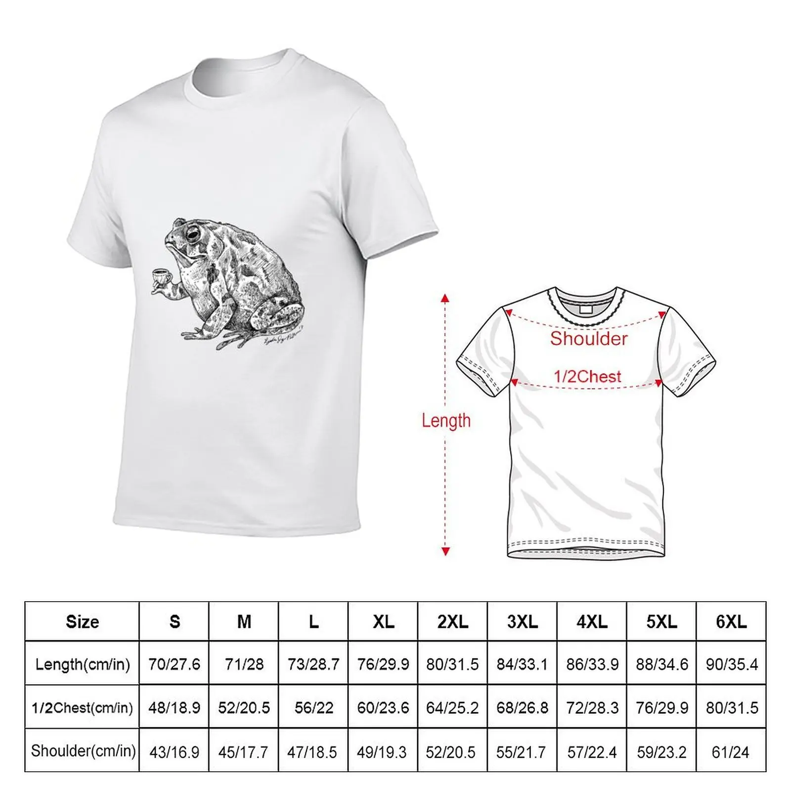 Tea Toad T-Shirt cheap stuff vintage clothes tshirts for men