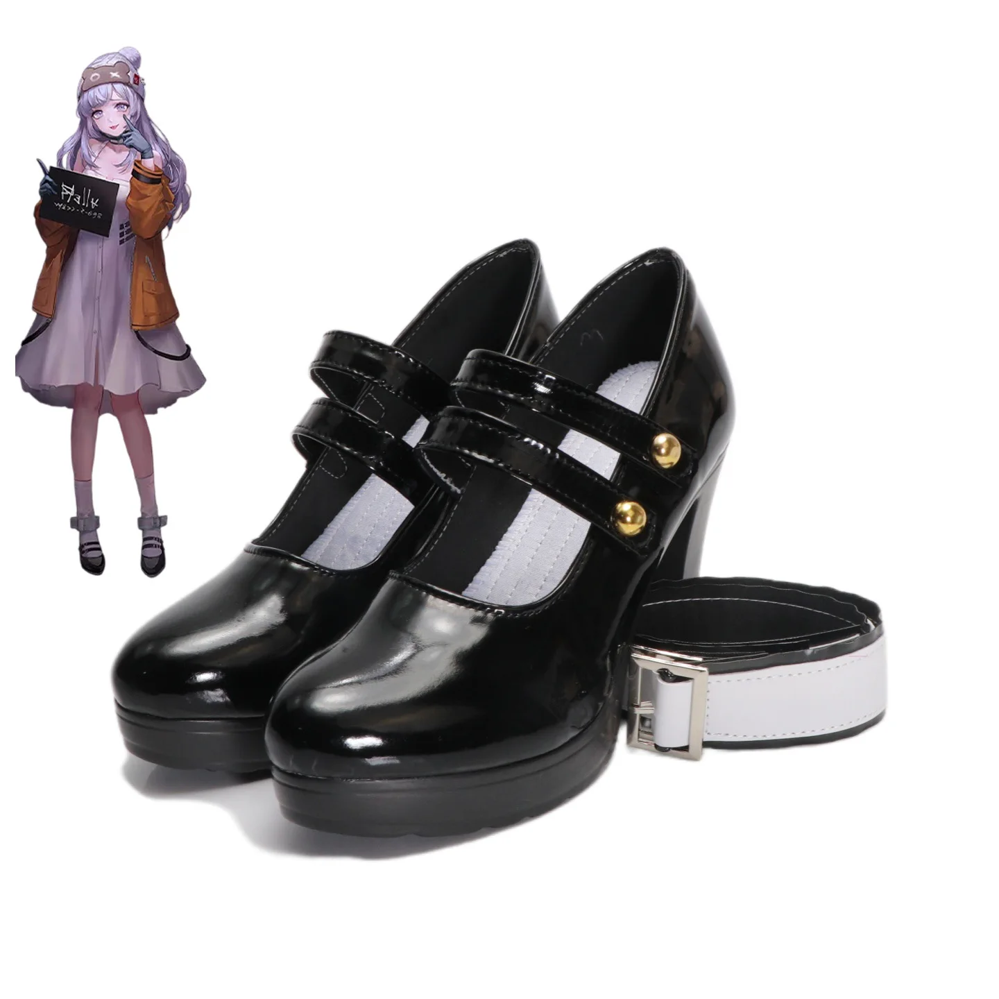 

Game Path To Nowhere Hella Cosplay Shoes Women Hella Halloween Shoes