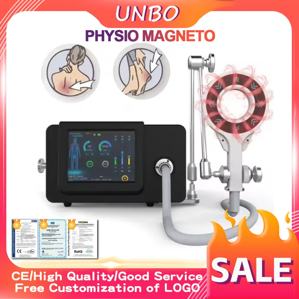 Physio Magneto EMTT Therapy Machine Professional Magnetotherapy Pain Relief Sports Injury Joint Rehabilitation Bone Healing Devi