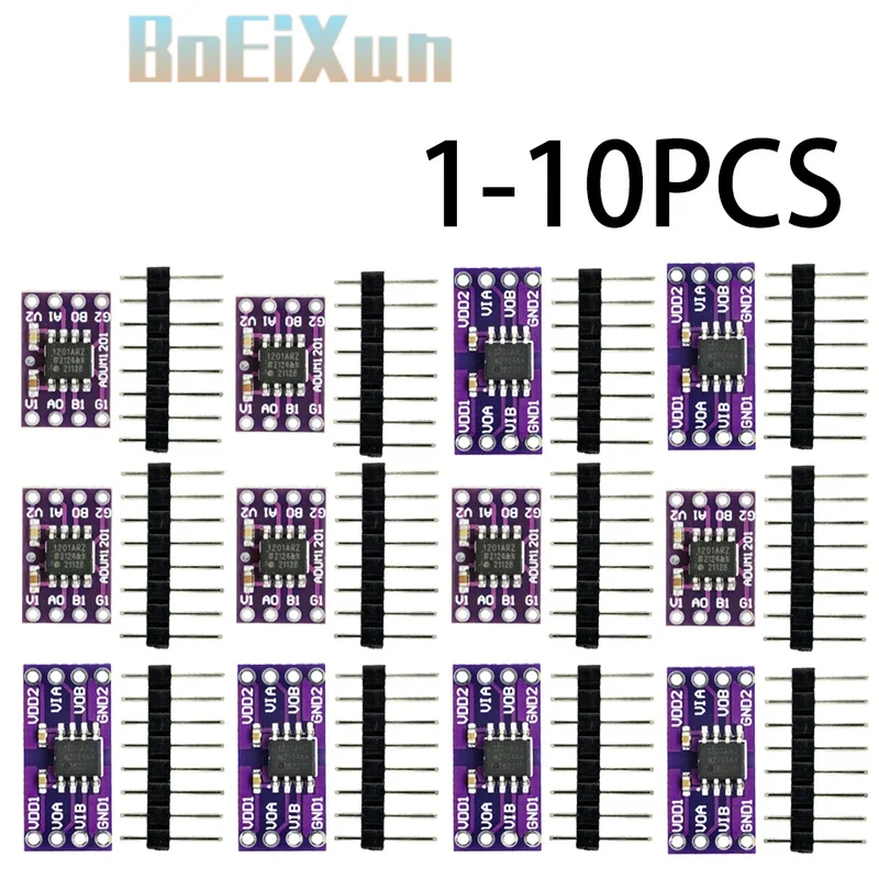 1-10PCS Magnetic Isolator Board Module Replace Optocouplers ADUM1201 Isolator ADUM1201ARZ SOIC SPI Interface