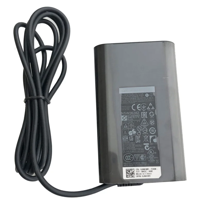 T+ 19.5V 3.34A 65W AC Adapter Charger For Dell XPS 13 (9333) 13 (L321X) 13 (L322X)