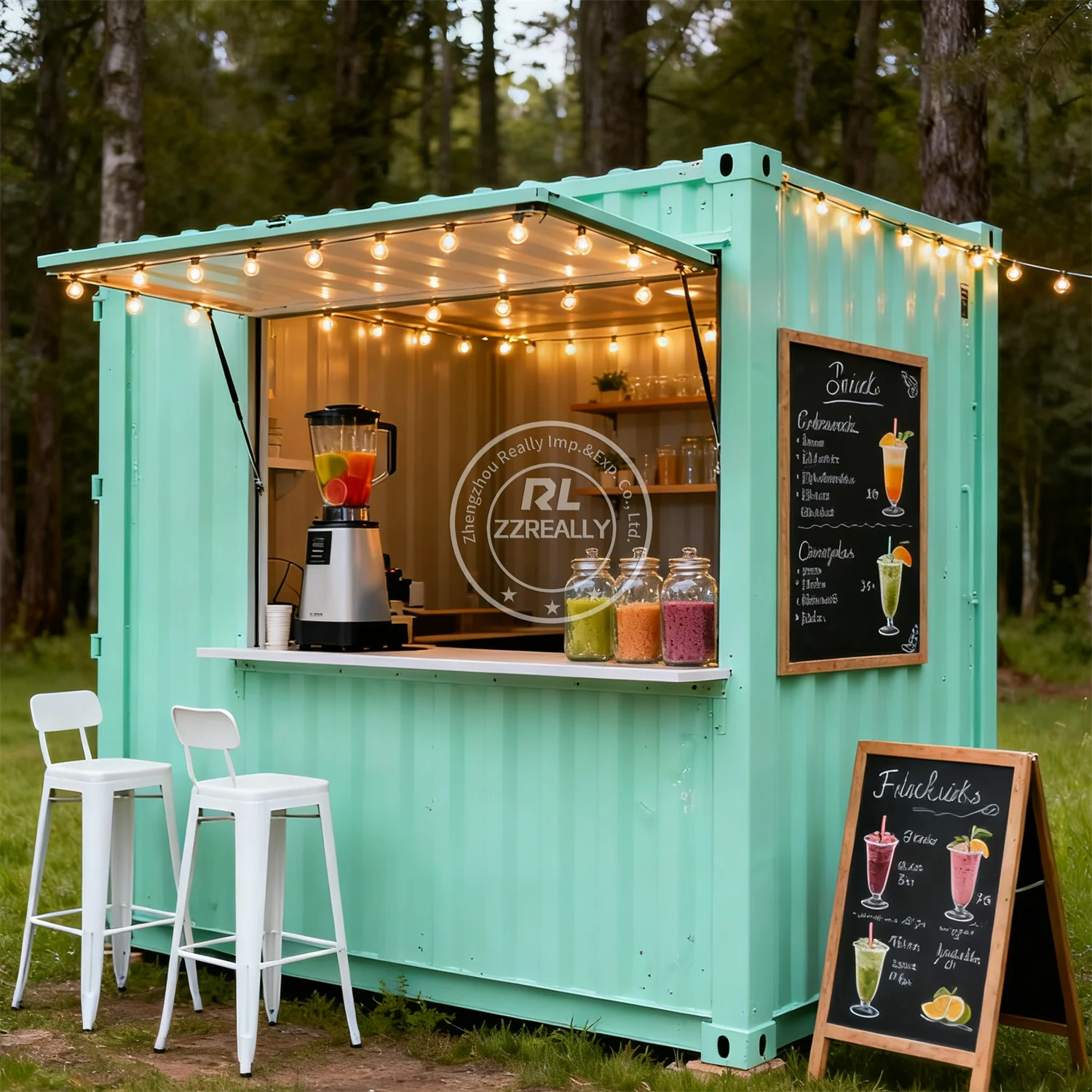 

Luxury Mobile Modular Prefabricated Portable 20 Foot And 40 Foot Hotel Residential Container House Restaurant for Outdoor Dining