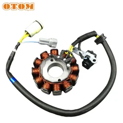 For NC250 NC450 Motocross Magneto Generator Stator Coil Assembly Kit Stator Coil ZONGSHEN 250CC 450CC Engine KAYO T6