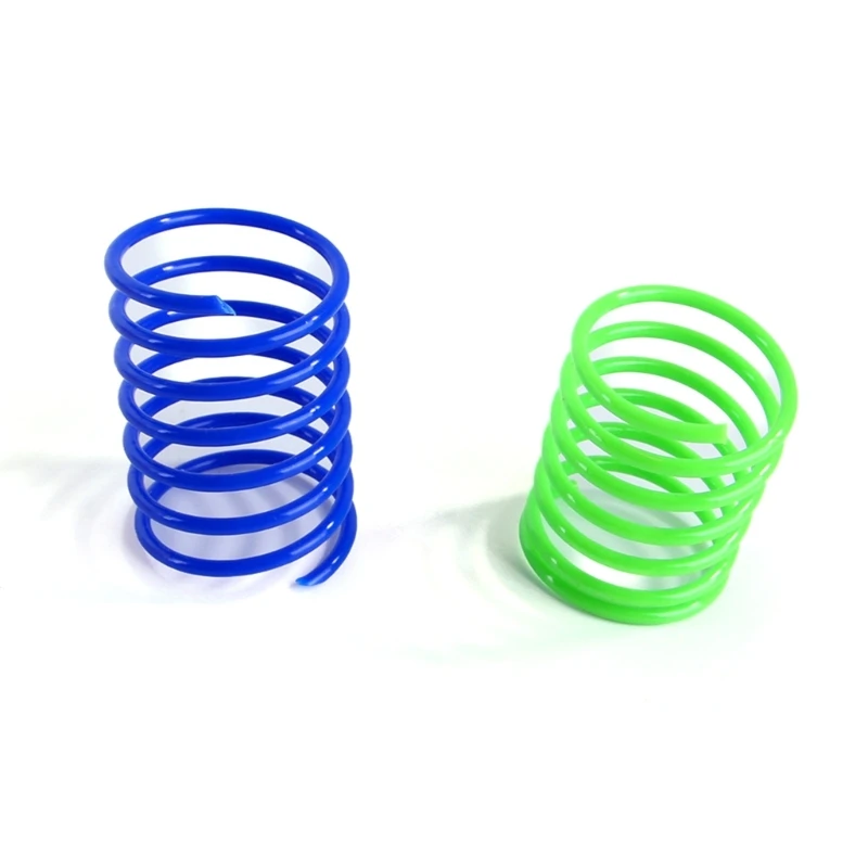 4 pezzi giocattolo per gatti gatti colorati a molla giocattolo giocattolo a spirale per gattino attività interna