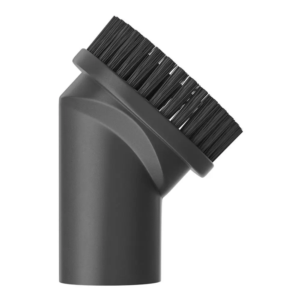 Universal Vacuum Cleaner Round Brush Head Soft Horsehair Attachment For Dusting Furniture Curtain Car Interior Cleaning Parts