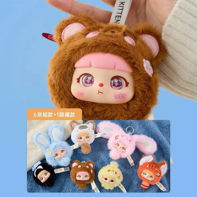 

Серия миниатюрных кукол-сюрпризов Samuel Kitten Critter Lab: милые фигурки для декора дивана, подвески для рюкзаков, модные игрушки, таинственные коробки, подарки-сюрпризы