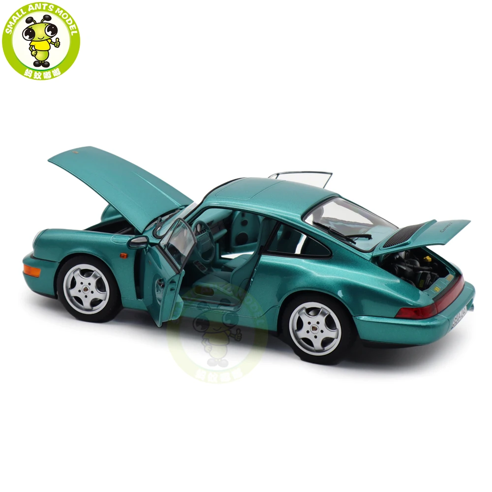 1/18 Norev 187329 187328 911 964 Carrera 2 1992 Diecast Model Toy Cars Gifts For Father Friend