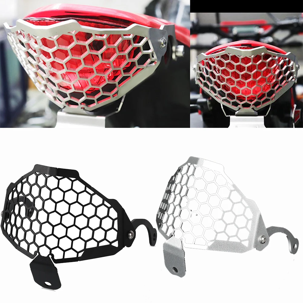 

CRF300L Tail light Protector Cover Grill FOR HONDA CRF 300L 300 L RALLY 202- 2024 Lamp Hoods Taillight Decoration Cover Guard