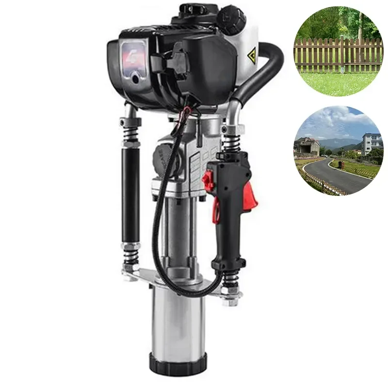 Highway Pile Driver Machine Mini Garden Tools Hole Digging Machine Small Portable Pile Driver Hand Earth Auger