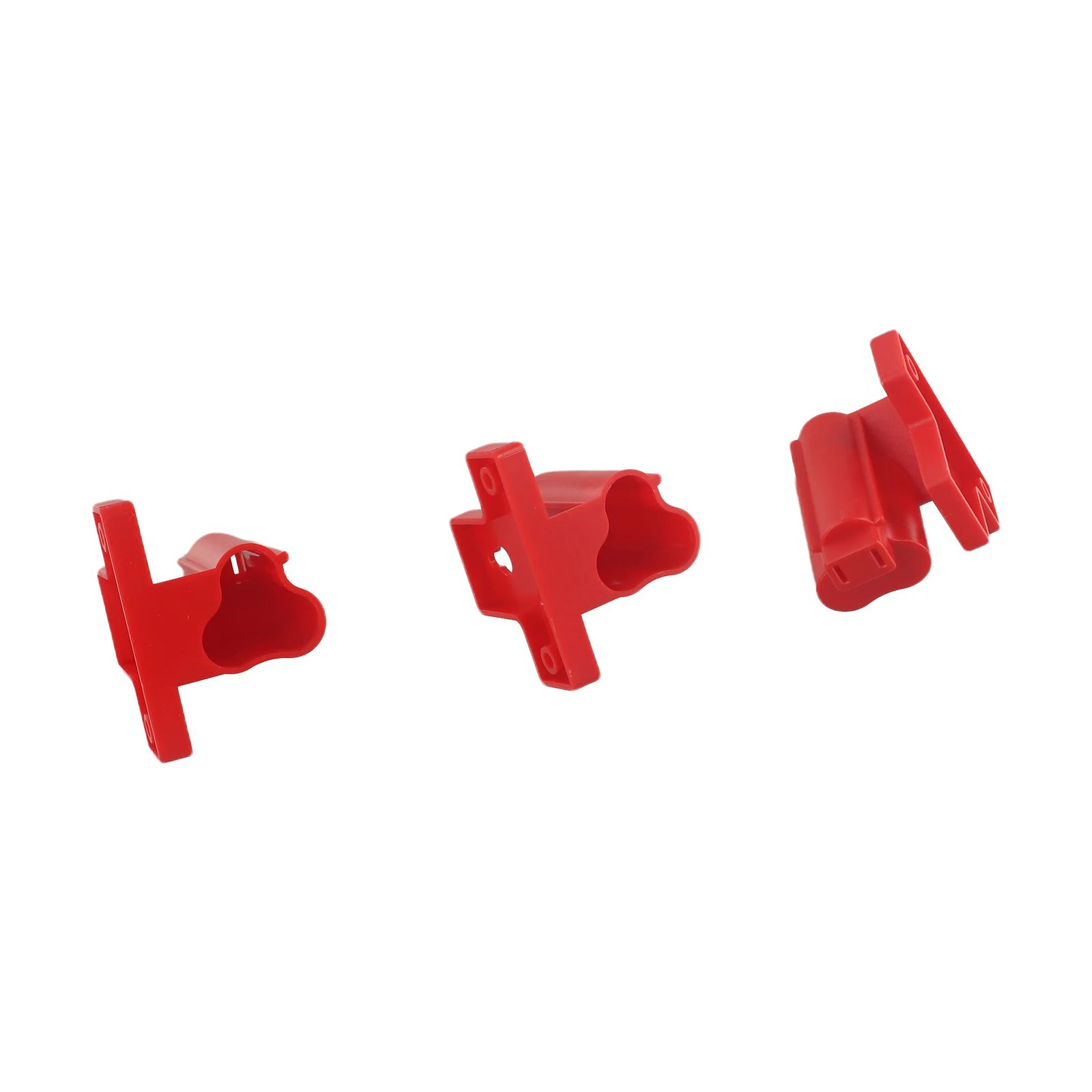 

Factory Workshop Tool Hanger Tool Holder 3 Bracket 9 Screws Red With Screws ABS PC 1Set 3PACK Easy Installation