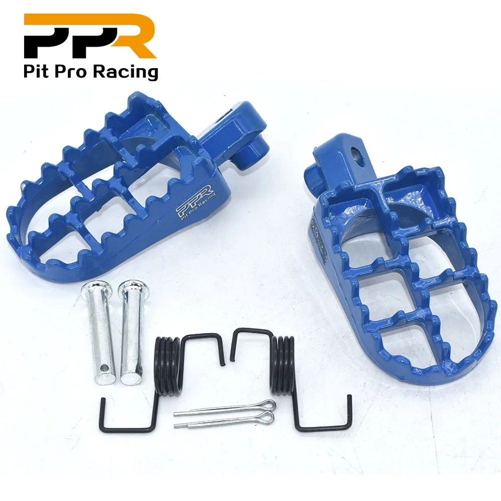 Motorcycle Foot Pegs Rests Footpegs For XR50R CRF50 CRF70 CRF80 CRF100F Motorbike Foot Rests Chinese Dirt Pit Bike