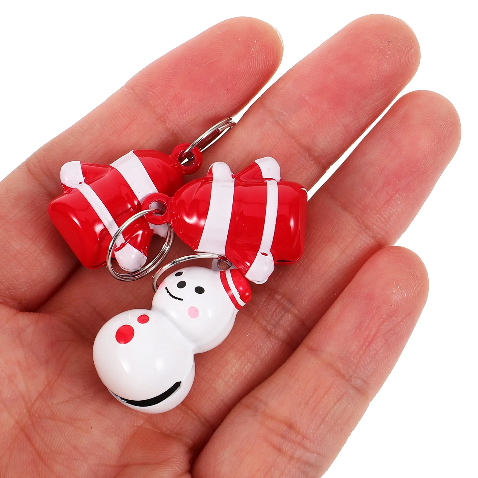 

6pcs Pet Collar Bell Cat Dog Collar Bells Keychain Hanging Decor Copper Metal Bell For Home Backpack Diy Accessory Small