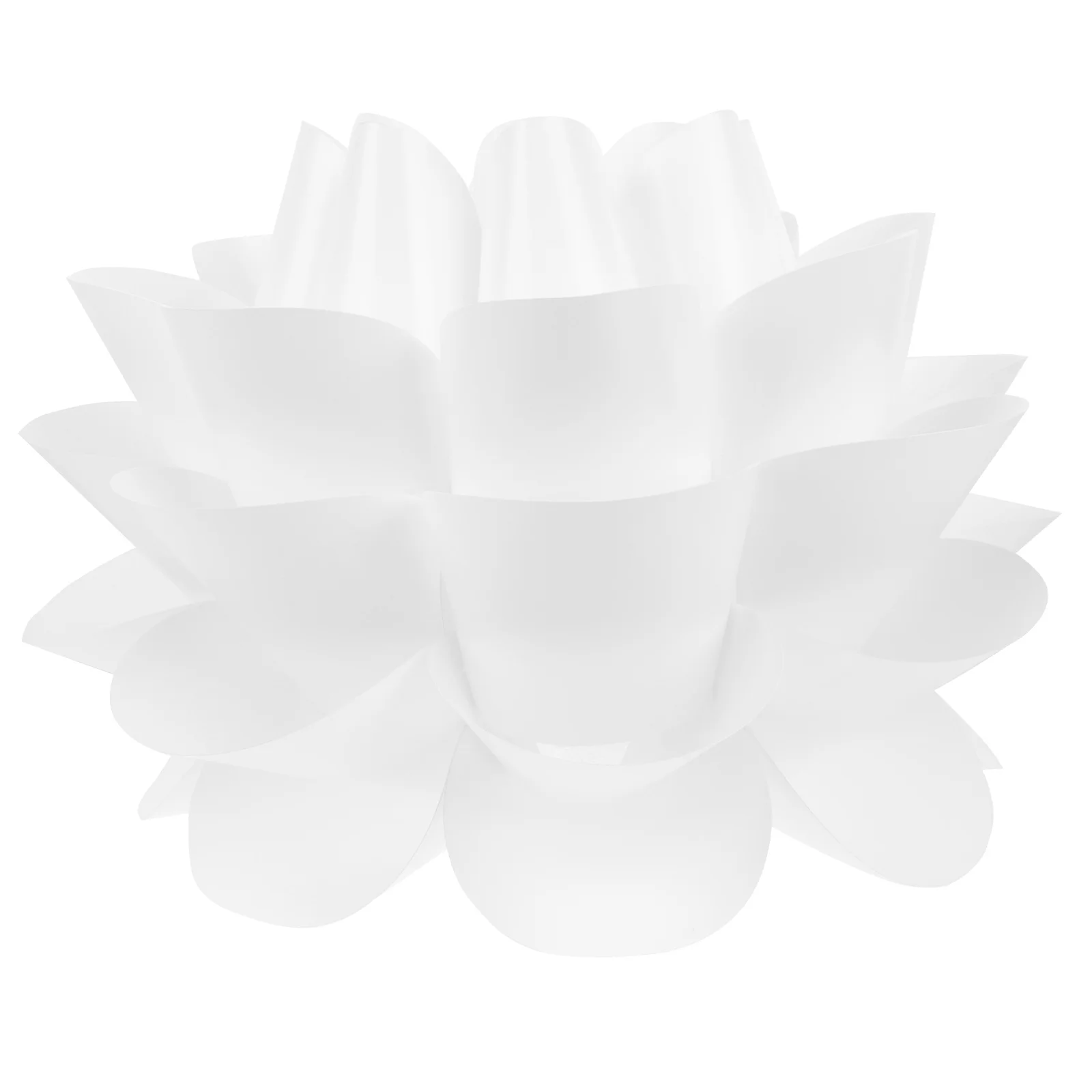 

Lotus Lampshade Table Lamp 5 Layers PP Durable Lightweight Home Decor Bedroom Hanging Creative Design Lamp Cover