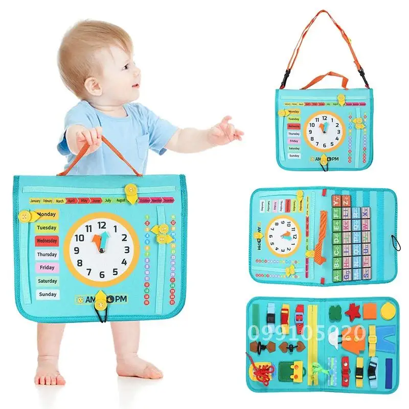 Сенсорная доска Монтессори, занятая книга, игрушки для путешествий, дошкольные обучающие занятия, развивающие игрушки для малышей, базовые жизненные навыки Сенсорная доска Монтессори, занятая книга, игрушки для путешествий, дошкольные обучающие занятия, развивающие игрушки для малышей, базовые жизненные навыки