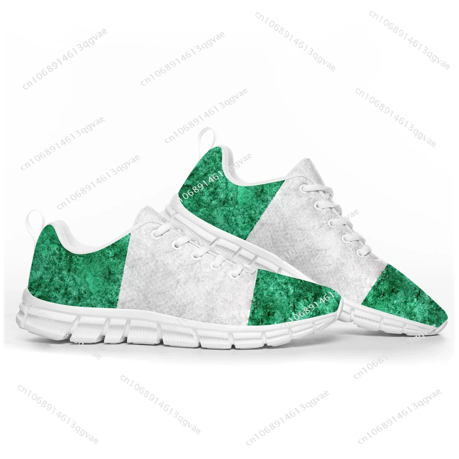 

Nigerian Flag Sports Shoes Mens Womens Teenager Kids Children Sneakers Nigeria Casual Custom High Quality Couple Shoes